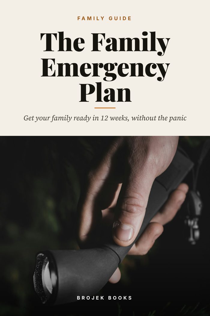 The Family Emergency Plan ebook cover