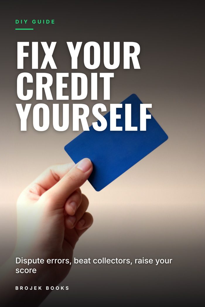 Fix Your Credit Yourself ebook cover