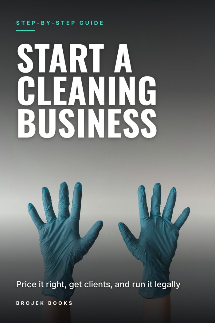 Start a Cleaning Business ebook cover