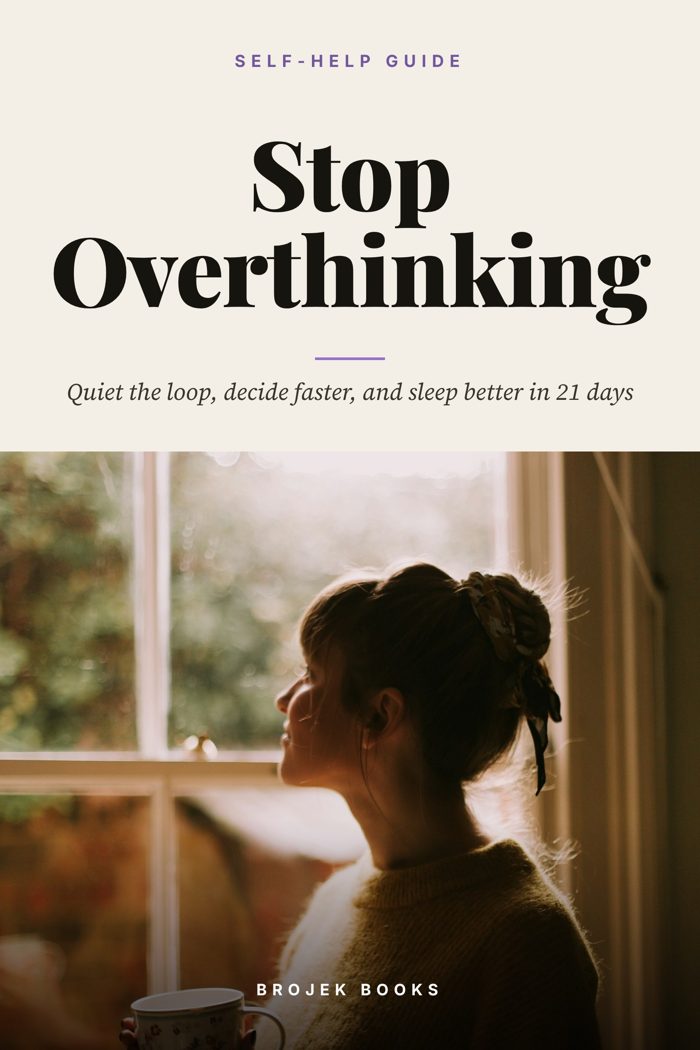 Stop Overthinking ebook cover