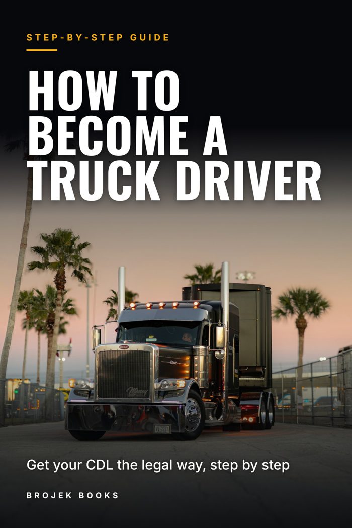How to Become a Truck Driver ebook cover
