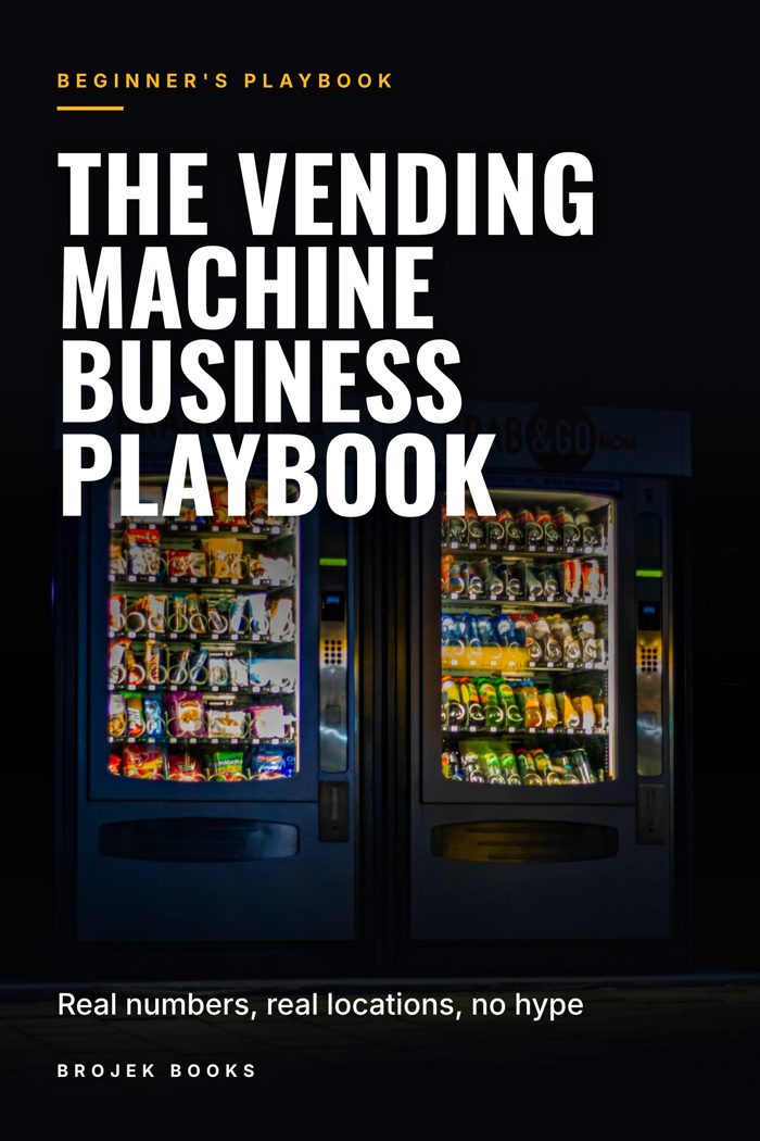 The Vending Machine Business Playbook ebook cover
