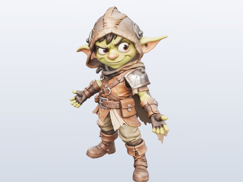 Goblin Rogue 3D model