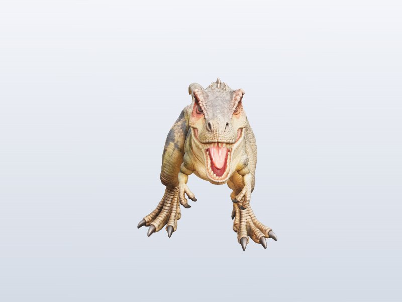 Realistic T-Rex 3D model