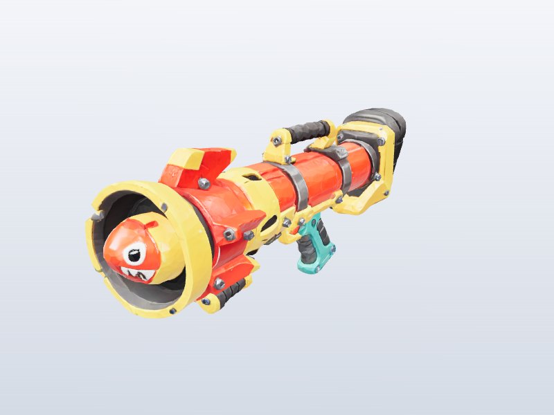 Goldfish Missile Launcher 3D model